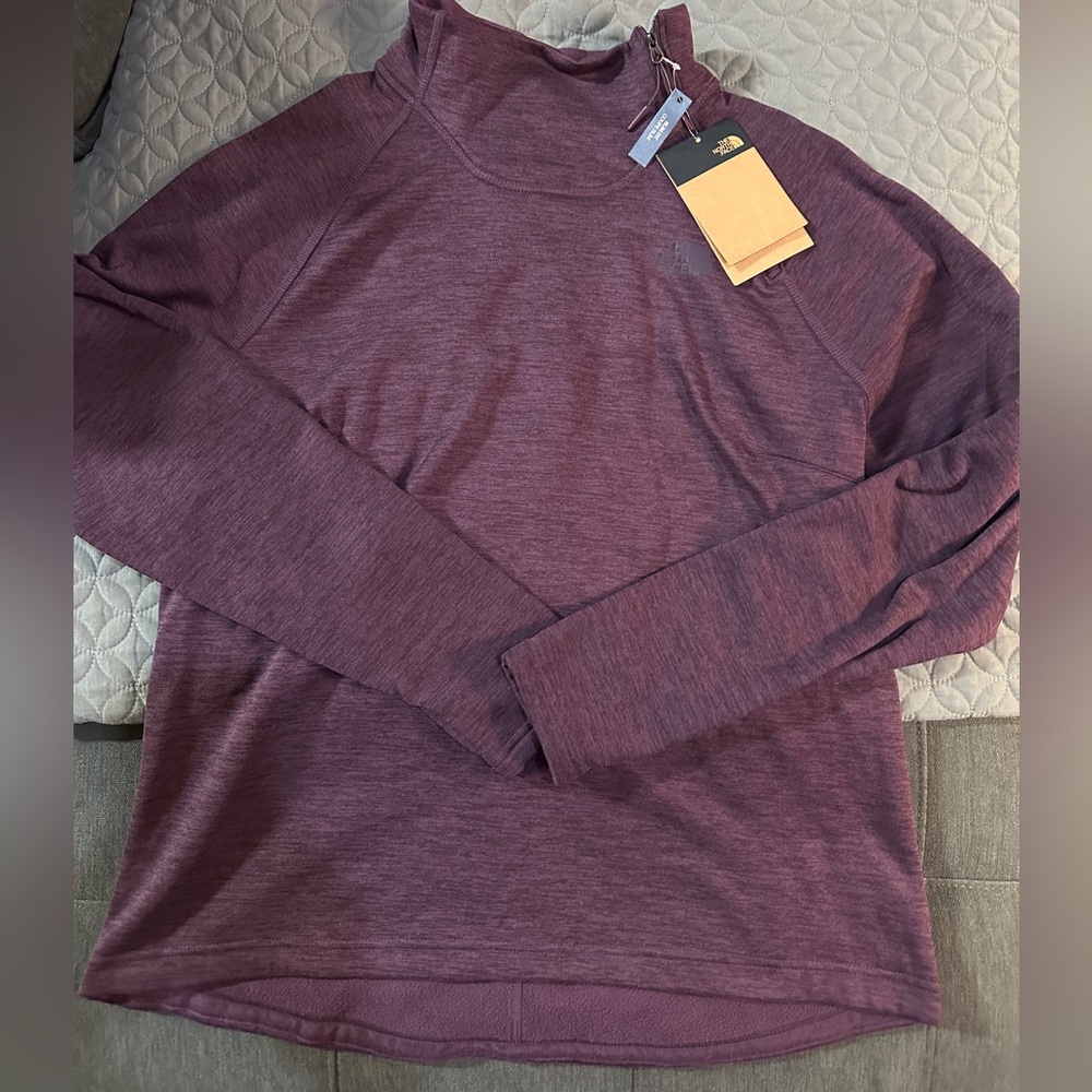 The North Face women’s Zip-Up in Deep Purple